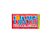 TONY'S CHOCOLONELY FAIRTRADE MILK CHOCOLATE COCOA SOLIDS: 32% MINIMUM MADE IN BELGIUM 240G